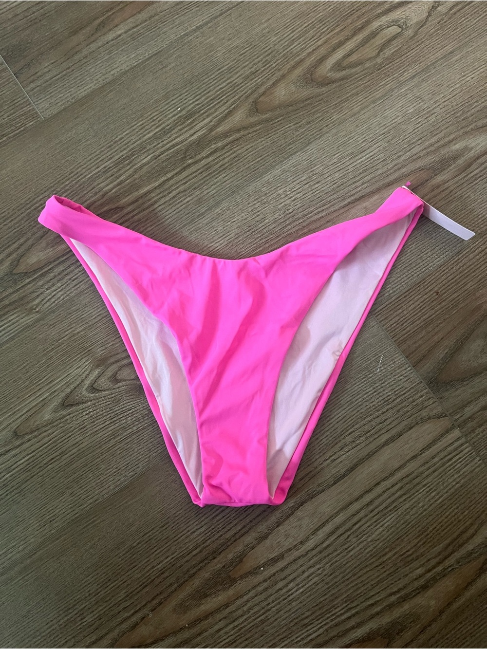 Victoria's Secret Neon Pink Bikini Bottom - High Cut XL